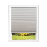 Redi Shade No Tools Easy Lift Trim-at-Home Cordless Cellular Blackout Shade Natural, 48" x 64"