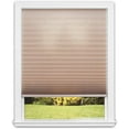 thumbnail image 1 of Redi Shade No Tools Trim-at-Home Easy Lift Pleated Fabric Cordless Shade, Light Filtering, Natural, 30" W x 64" L, Fits Windows 19" W to 30" W, 1 of 11