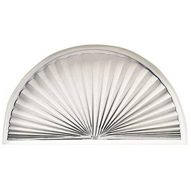 Redi Shade No Tools Original Arch Light Blocking Pleated Fabric Shade