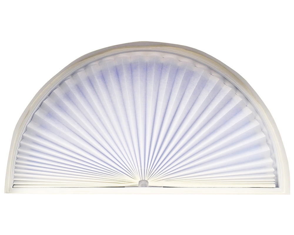 Redi Shade No Tools Original Arch Light Filtering Pleated Fabric Shade
