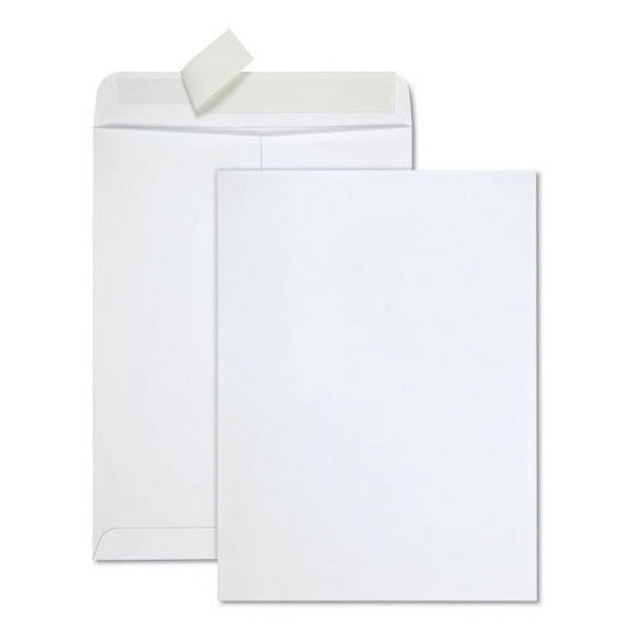"Redi-Strip Catalog Envelope, #10 1/2, Cheese Blade Flap, Redi-Strip Closure, 9 X 12, White, 100/box | Bundle of 2 Boxes"