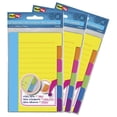 thumbnail image 1 of Redi-Tag Assorted Tab Ruled Sticky Notes, 1 of 1