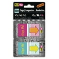 thumbnail image 1 of Redi-Tag, RTG72038, Self-adhesive Fab Flags, 100 / Pack, Magenta,Orange,Yellow,Teal, 1 of 2