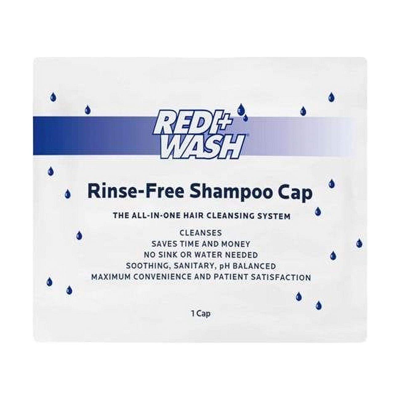 RediWash Rinse Free Shampoo Cap
