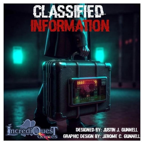 RediQuest Games IQGCI002 Classified Information Card Game