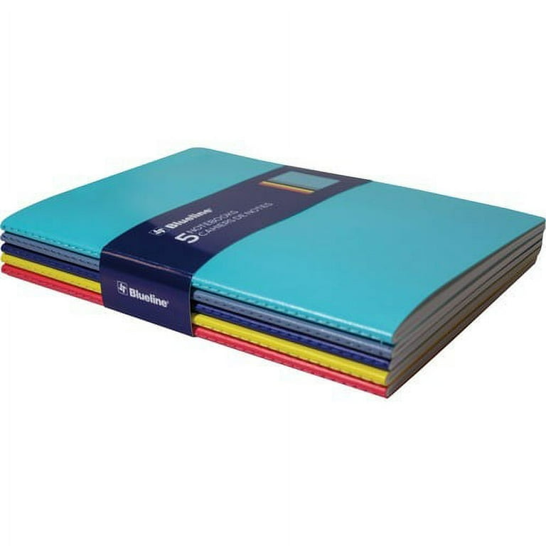 Rediform Blueline 5 Notebooks Pack - 64 Pages - Sewn - 5 3/4 Rediform Blueline 5 Notebooks Pack - 64 Pages - Sewn - 5 3/4