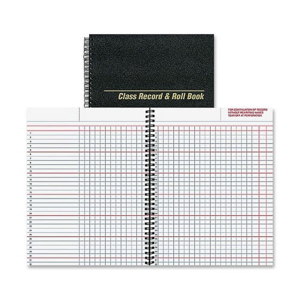 Class Roled Rediform Class Record & Roll Book 40 Sheet(s) - Wire Bound - 8 1/2