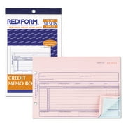 Rediform Credit Memo Book, 5 1/2 x 7 7/8, Carbonless Triplicate, 50 Sets per Book