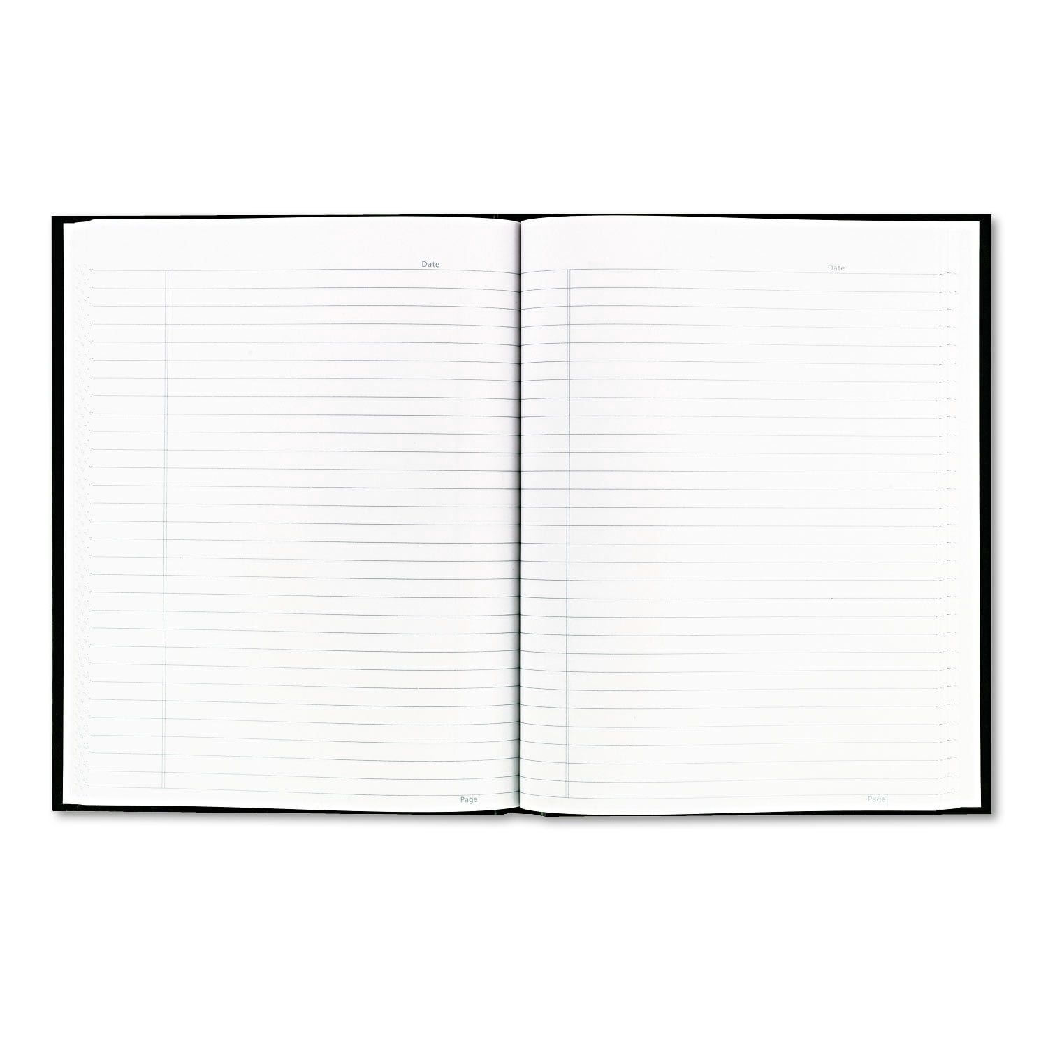 Rediform Office Products Business Notebook, College Rule, Black Cover, 9.25x7.25, 192 Sheets
