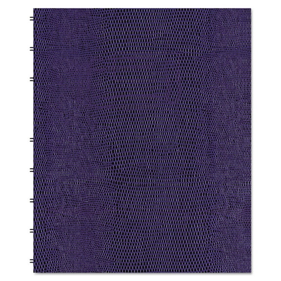 Rediform Office Products Miraclebind Notebook, 1 Subject, Medium/college Rule, Purple Cover, 9.25 X 7.25, 75 Sheets