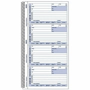 Rediform, RED50076, Memo Style Phone Message Book, 1 Each, White,Canary