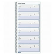 Rediform, RED50111, Incoming/Outgoing Call Register Book, 1 Each, White ...