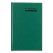 Rediform, RED56521, Green Cover Record Account Book, 1 Each, Green