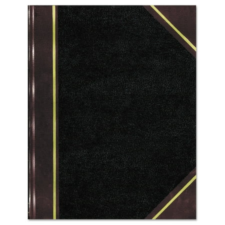Rediform, RED57151, Texhide Cover Record Books with Margin, 1 Each, Black
