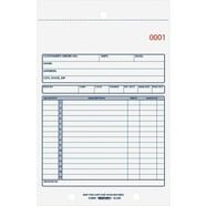 Rediform, RED50111, Incoming/Outgoing Call Register Book, 1 Each, White ...