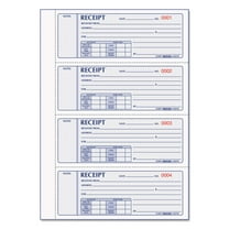 Rediform, RED8L818, Hardbound Money Receipt Book, 1 Each