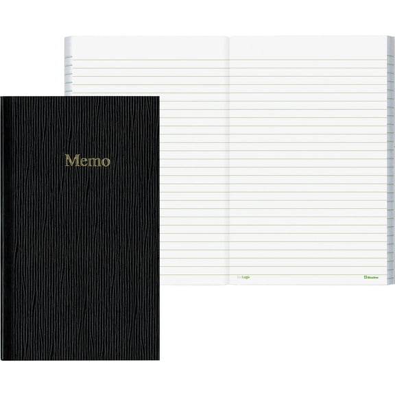 Rediform, REDA385, Flexible Cover Ruled Memo Book, 1 / Each