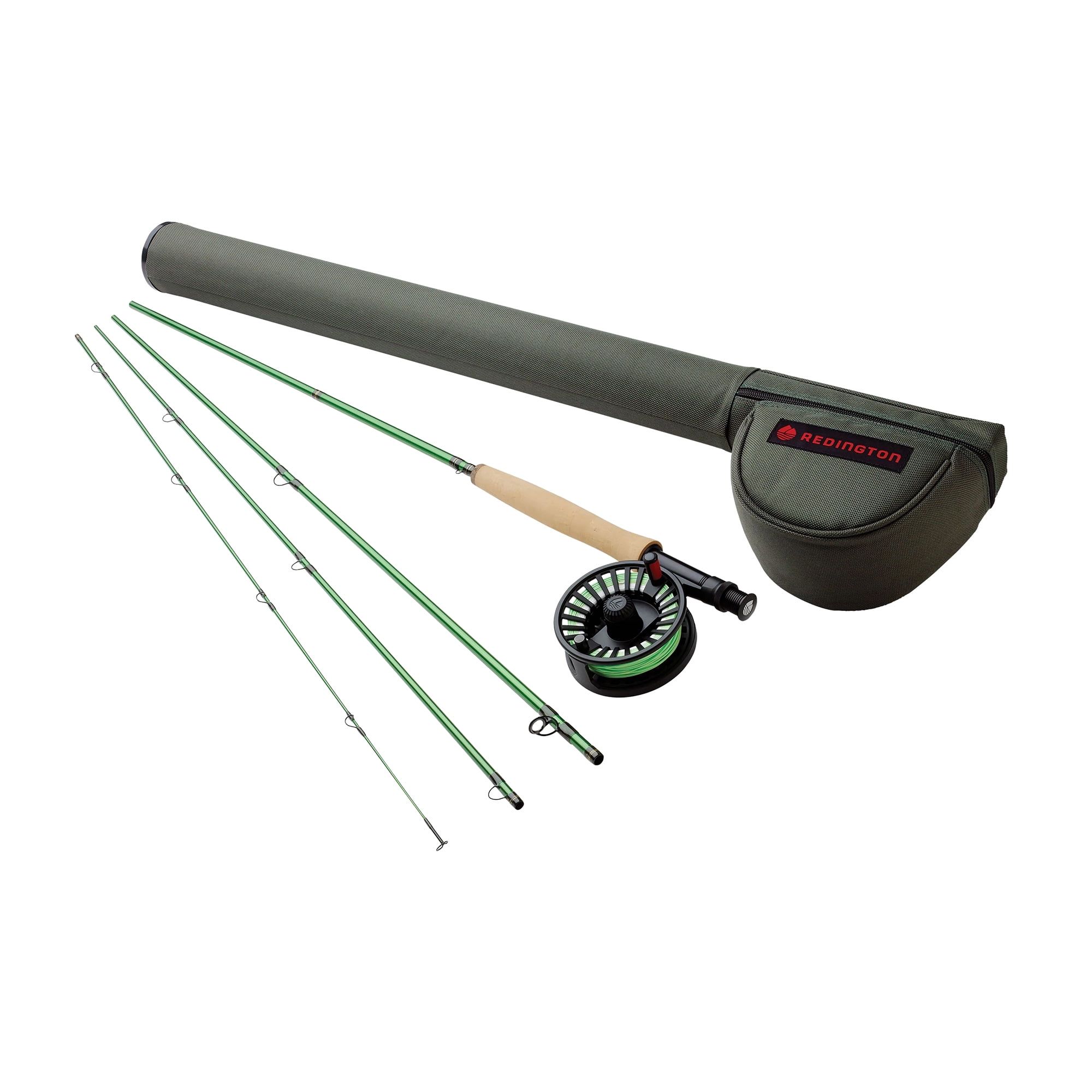 Redington 590-4 VICE 5 Line Weight 9 Foot 4 Piece Fly Fishing Rod and Reel  Combo