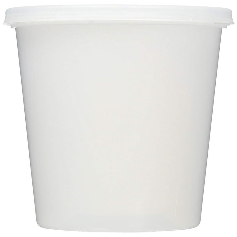 DuraHome - Deli Food Storage Containers With Lids 32 Ounce, Quart