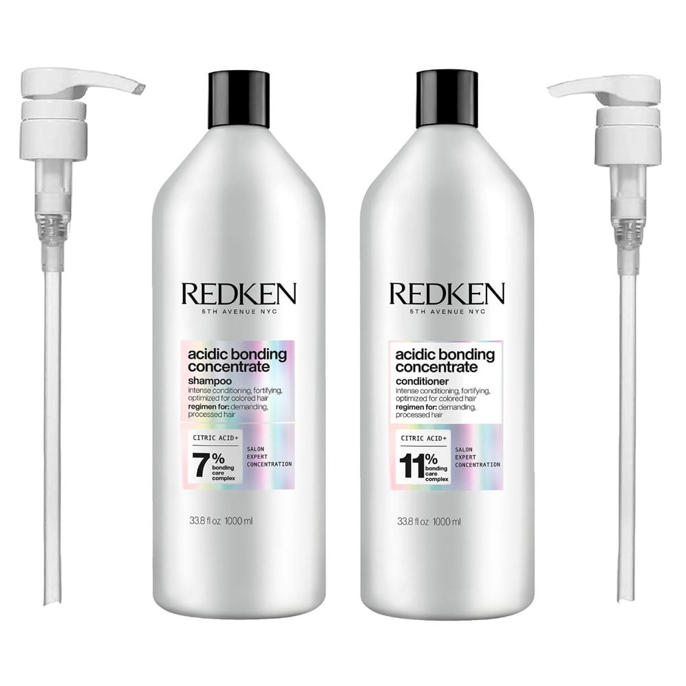 Redkin Acidic Bonding Shampoo Conditioner outlets Leave In