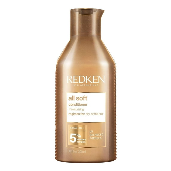 Redken All Soft Argan Oil Conditioner For Dry & Brittle Hair 300ml/10.1oz