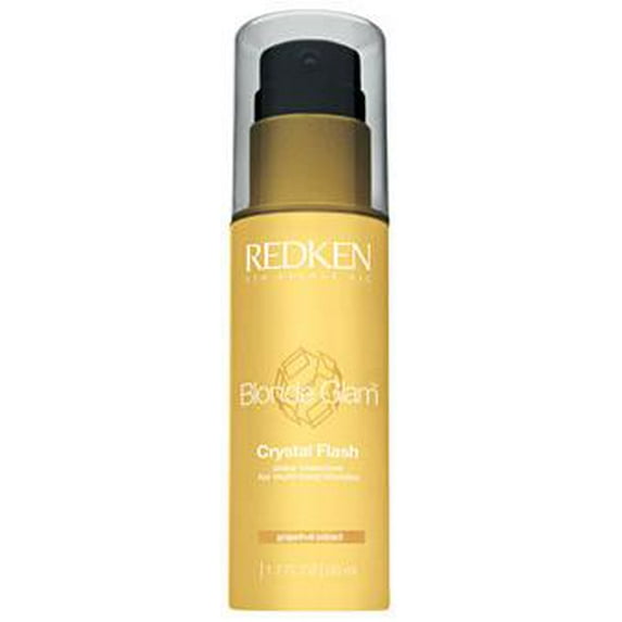 Redken Blonde Glam Crystal Flash - Shine Treatment (Size : 1.7 oz)