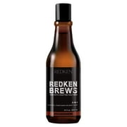 Redken Brews 3-in-1 Shampoo, 10.1 fl. oz.