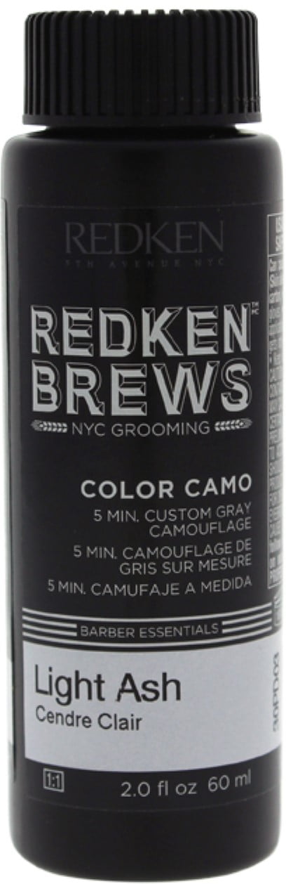 Redken Brews 5 Min. Color Camo Hair Color, Light Ash 2 oz