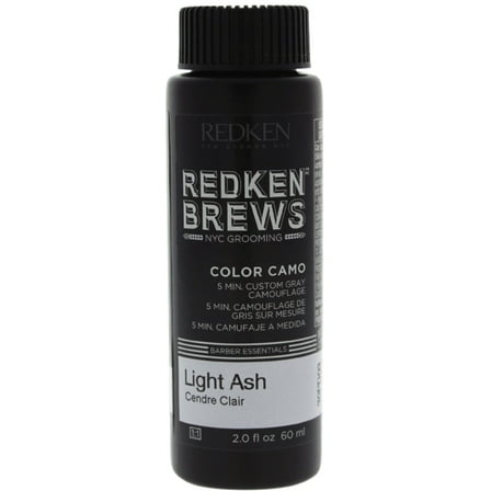 Redken Brews 5 Min. Color Camo Hair Color, Light Ash 2 oz