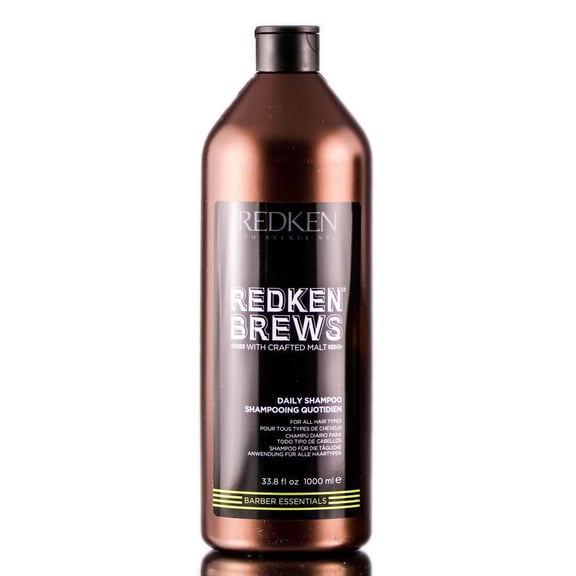 Redken Brews Daily Hair Shampoo for Men, 33.8 Oz