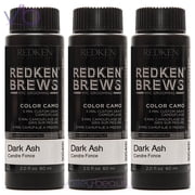 Redken Brews For Men 5 Minute Color Camo, Dark Ash 3x60ml