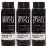 Redken Brews For Men, 5 Minute Color Camo, Medium Ash, Hair Light ...