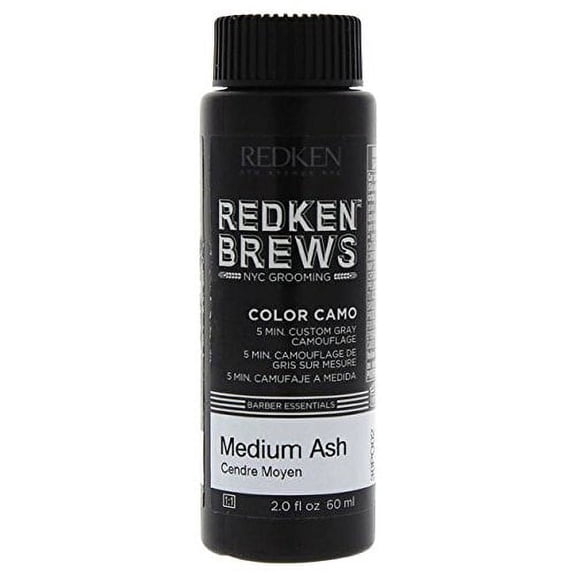 Redken Brews Hair Color Camo Medium Ash for Men - 2 oz