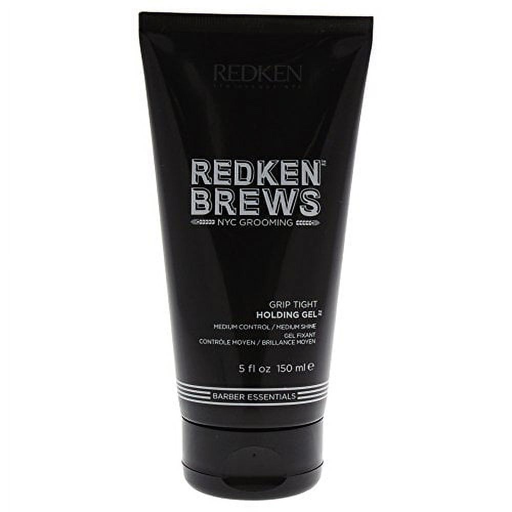 Redken Brews Holding Gel For Men, Medium Hold, Medium Shine, Flake-Free, Hair Gel 5 fl. oz - image 1 of 3