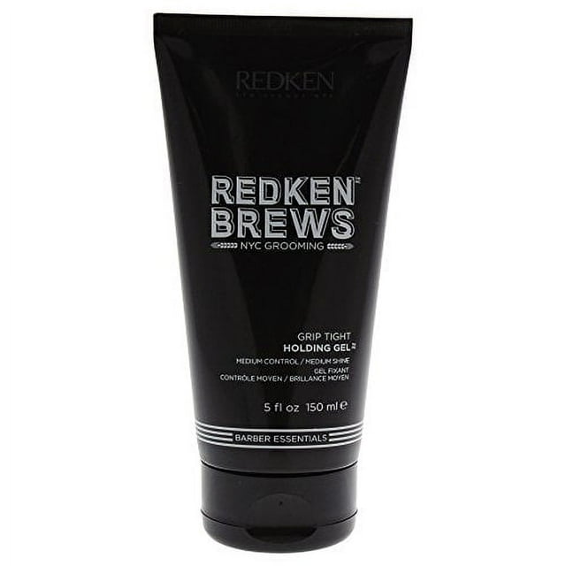 Redken Brews Holding Gel For Men, Medium Hold, Medium Shine, Flake-Free, Hair Gel 5 fl. oz