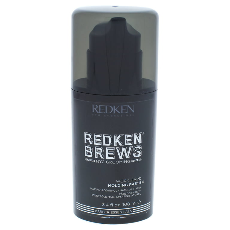 Redken Brews Work Hard Molding Paste - Styling Paste For Men