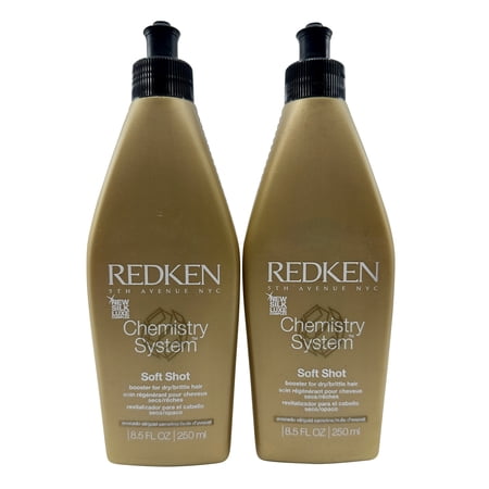 Redken Chemistry System Soft Shot Booster for Dry & Brittle Hair 8.5 oz Set of 2