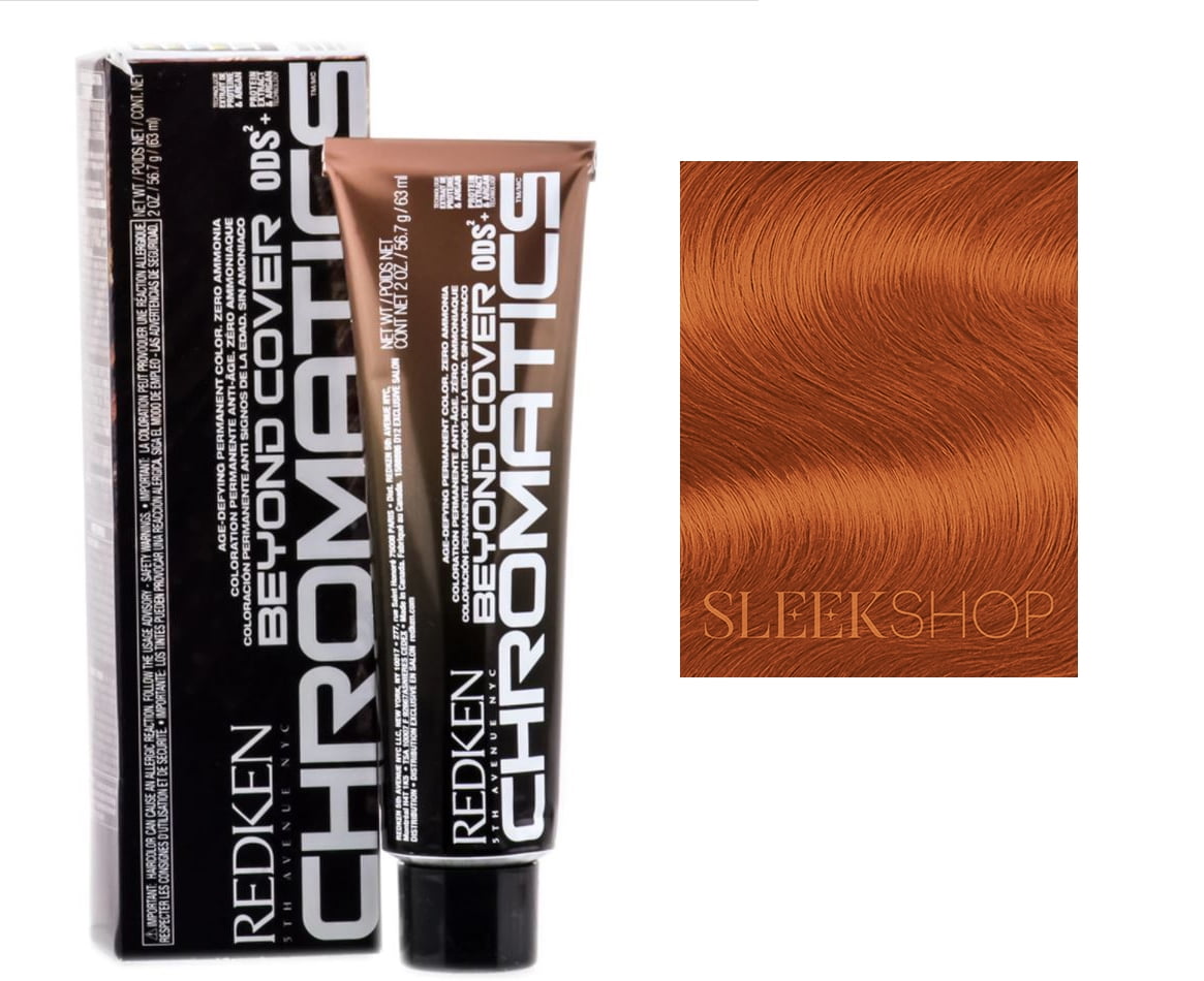 Redken Chromatics Beyond Cover Hair Color 7Cr (7.46) - Copper/Red, 2 Oz ...