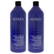 Redken Color Extend Blondage Color Depositing Conditioner - Pack of 2, 33.8 oz Conditioner