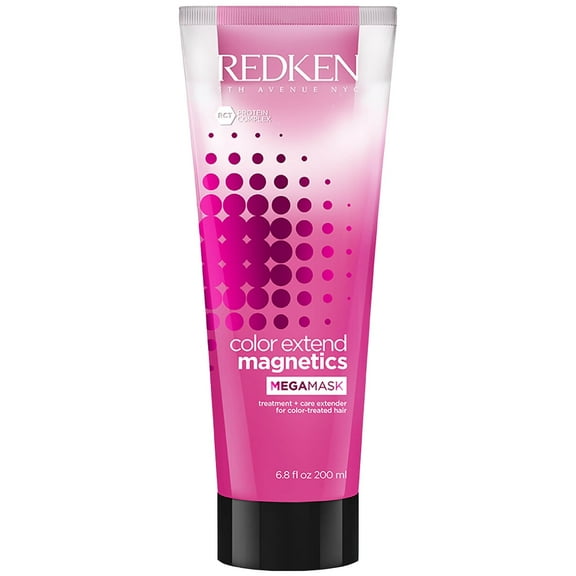 Redken Color Extend Magnetics Megamask Treatment + Care Extender For Color-Treated Hair 6.8 oz/200 ml
