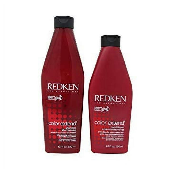 Redken Color Extend Shampoo 10.1oz &amp; Conditioner 8.5oz Duo for Colored ...