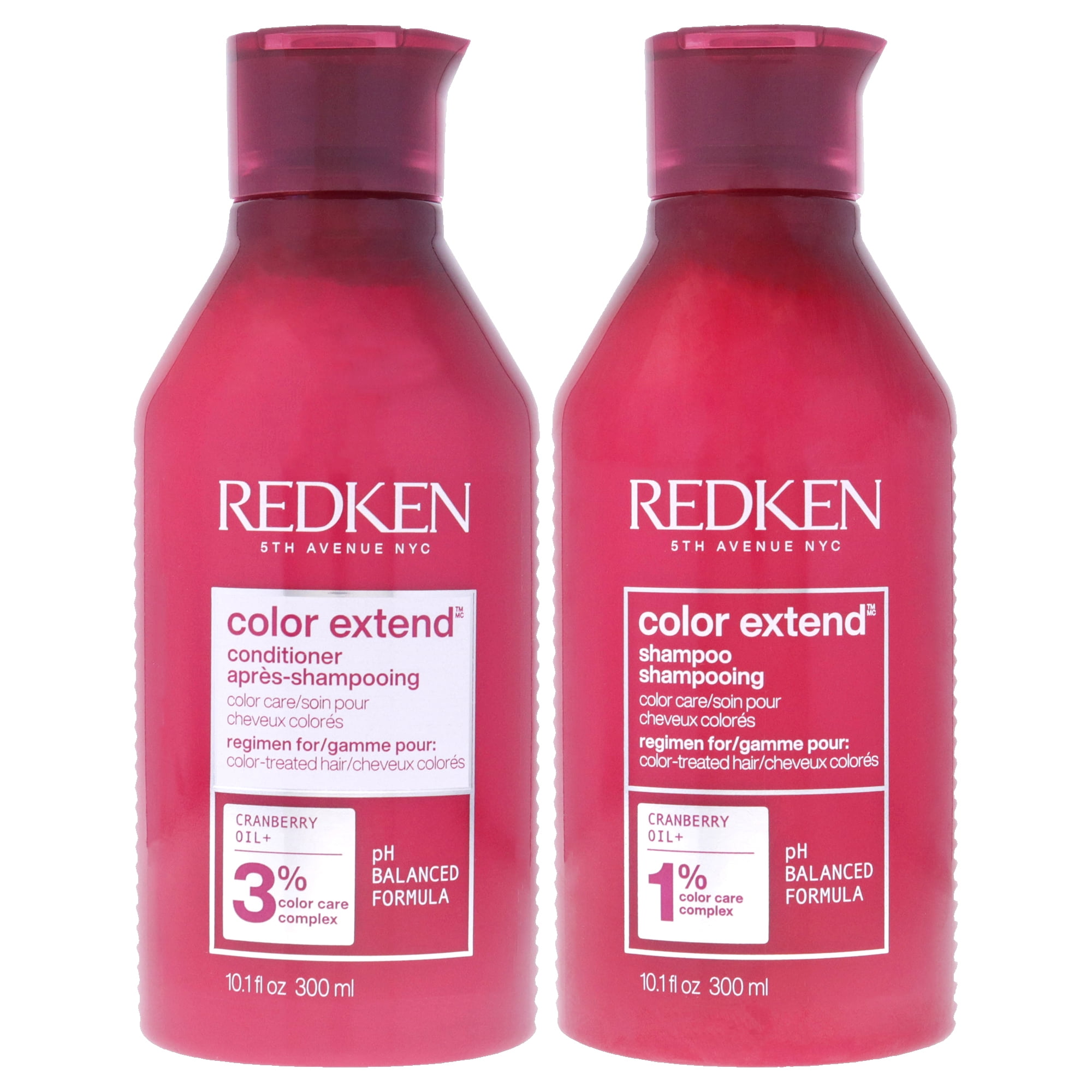 Redken Color Extend Shampoo and Conditioner for Colored Hair 2 Pc Kit, 10.1oz each
