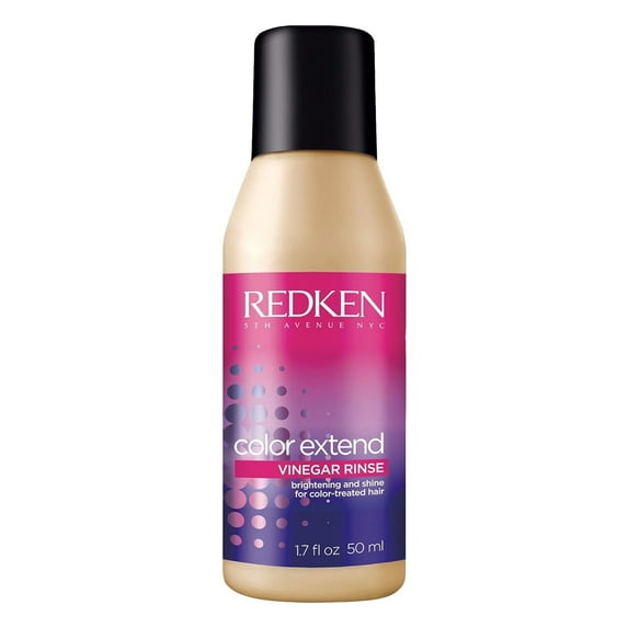 Redken Color Extend Vinegar Rinse Adds Brightening and Shine for Color Treated Hair 1.7 oz
