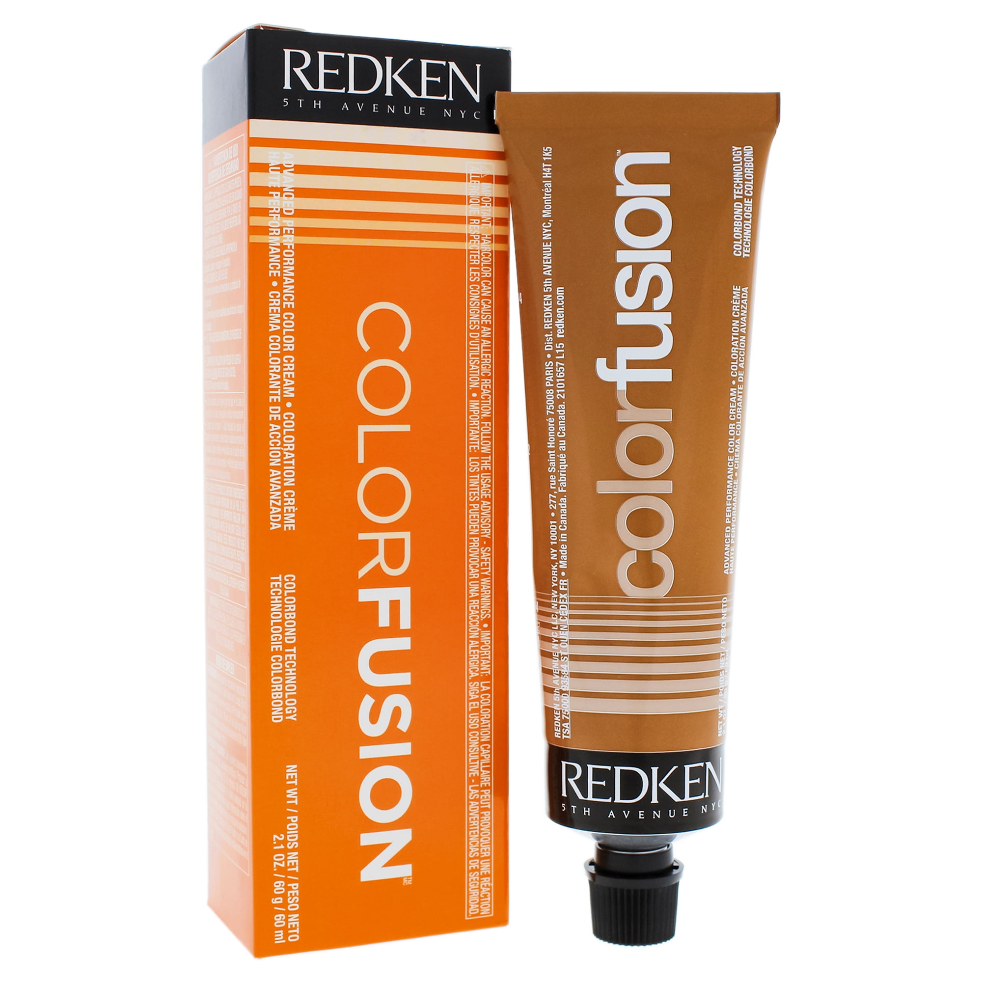 Redken Color Fusion Color Cream Natural Fashion - 3Br Brown-Red - 2.1 ...