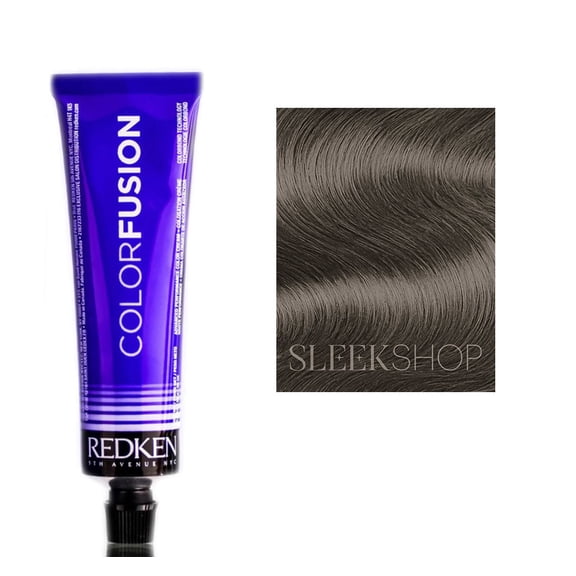 Redken Color Fusion Hair Color - Cool Fashion - 7Aa / Ash Ash - Pack of 1 with Sleek Comb