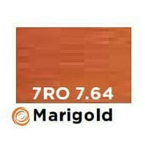 Redken Color Gel Lacquers - (7RO 7.64) Marigold - Pack of 1 with Sleek Comb