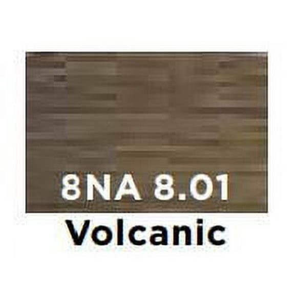 Redken Color Gel Lacquers - (8NA 8.01) Volcanic - Pack of 1 with Sleek Comb