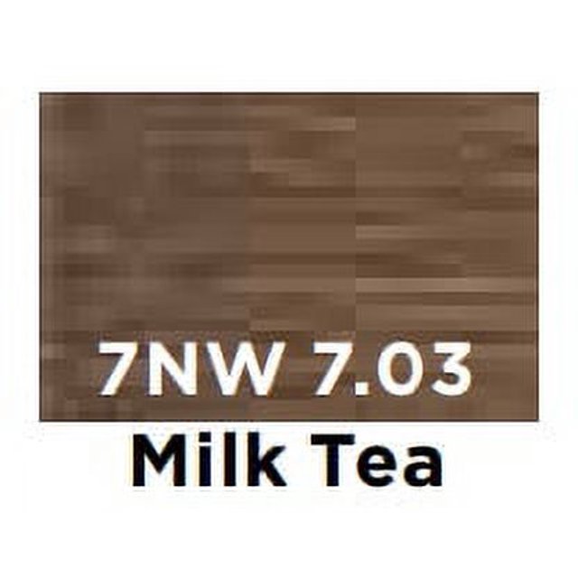 Redken Permanent Hair Color - 7NW Milk Tea, Pack of 1 with Sleek Comb ...