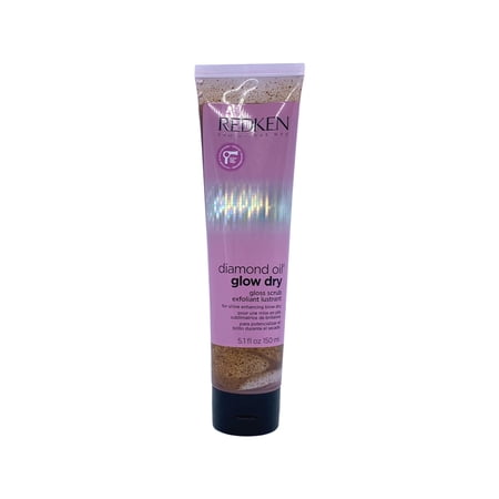 Redken Diamond Oil Glow Dry Gloss Scrub 5.1 Oz