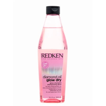 Redken Diamond Oil Glow Dry Gloss Shampoo - 10.1 oz Shampoo